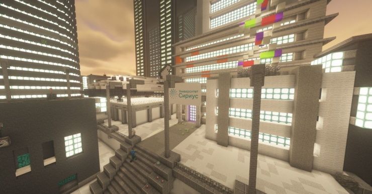 В Minecraft создали лабораторный комплекс университета «Сириус»
