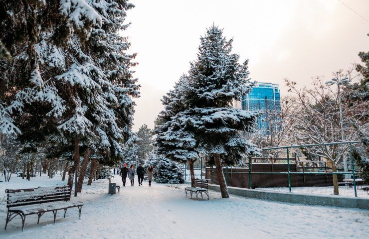 В выходные дни в Краснодарский край вернутся сильные снегопады и дожди