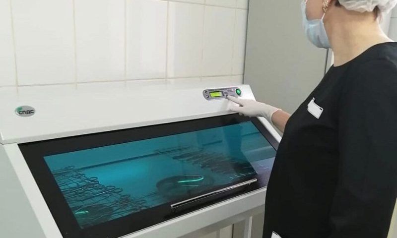 Больница Кущевского района получила бактерицидные камеры