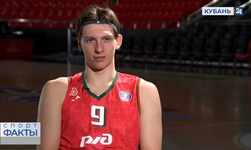 Игрок ПБК «Локомотив-Кубань» Андрей Мартюк: лучший молодой баскетболист Единой лиги ВТБ