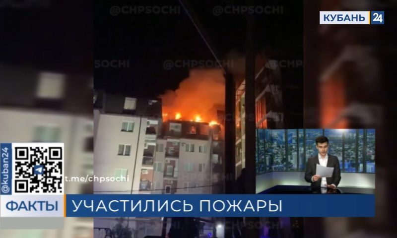 С начала года в Краснодарском крае при пожарах погибли 27 человек