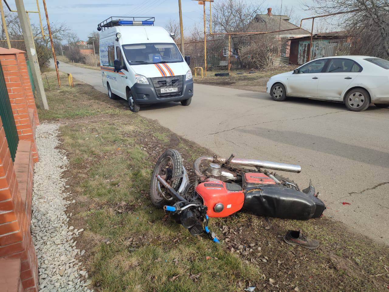 Мотоциклист погиб в столкновении с «шестеркой» в Тимашевском районе