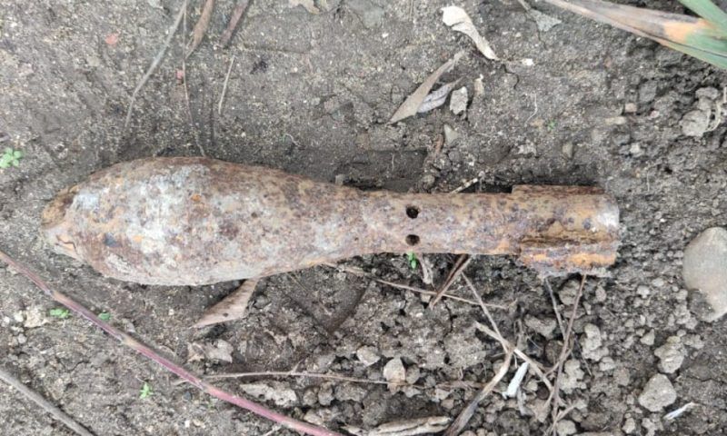 Артиллерийский снаряд и три мины времен войны нашли и уничтожили на Кубани