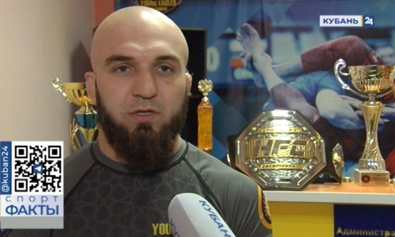 Краснодарский боец Хамзат Магомадов стал чемпионом лиги Hardcore FC MMA