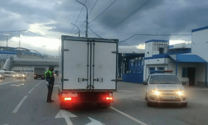 Снято ограничение движения грузовиков между Новороссийском и Геленджиком