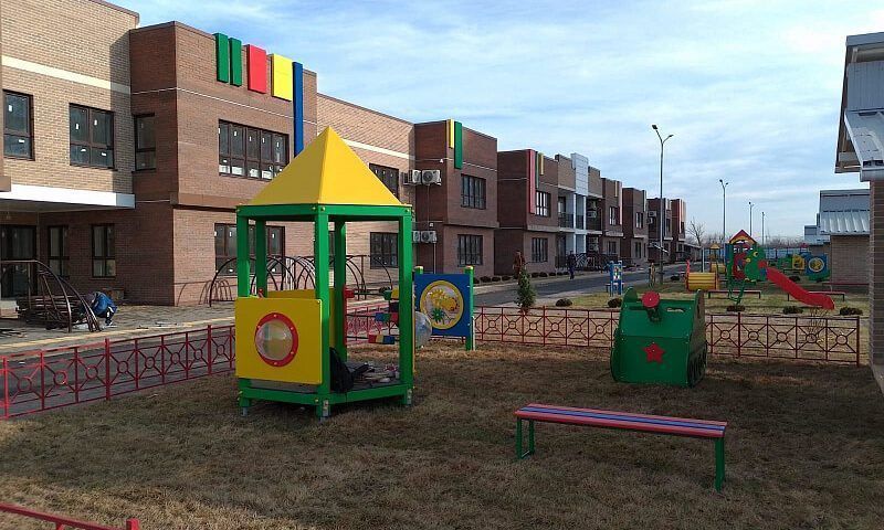 В Краснодаре завершают строительство детсада на 350 мест в Прикубанском округе