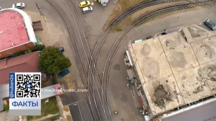 В Краснодаре прокладывают коммуникации для строительства новой трамвайной ветки