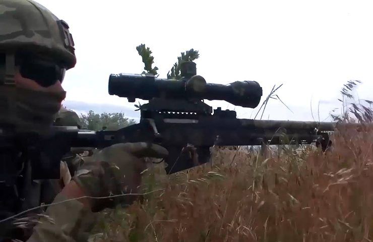 Минобороны РФ рассказало об успехах мобилизованного снайпера из Краснодарского края