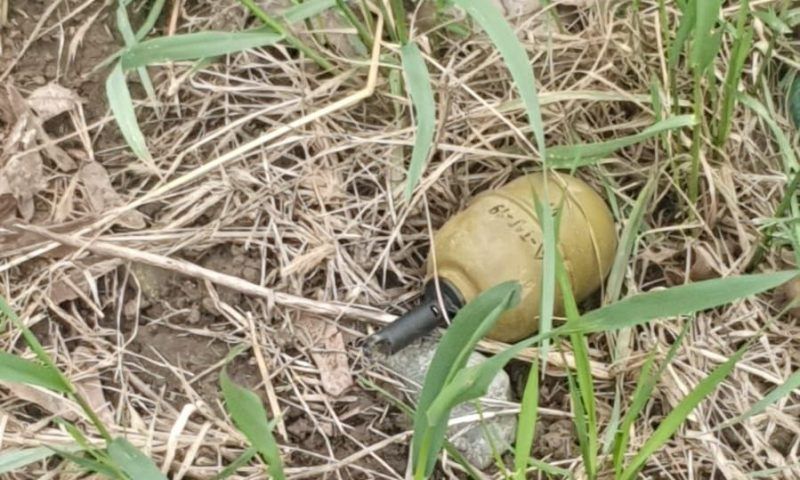 В Краснодаре на детской площадке нашли гранату
