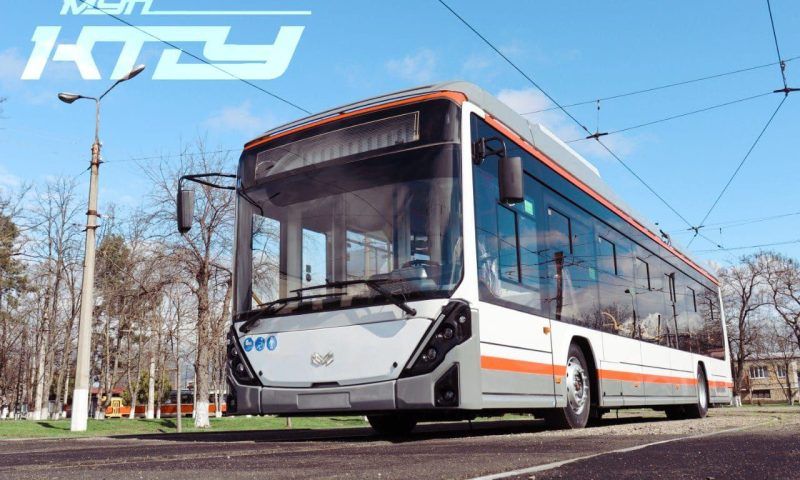 В Краснодар прибыл еще один новый троллейбус из Беларуси