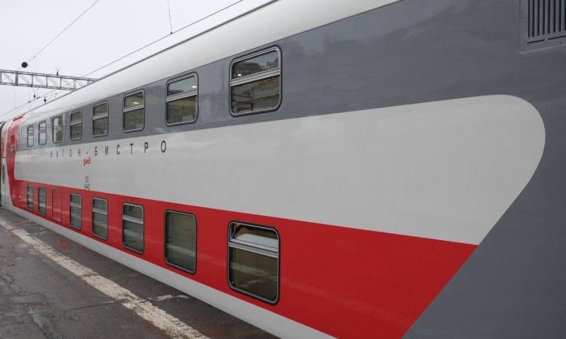 В Сочи из Уфы будет ходить поезд с двухэтажными вагонами