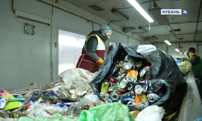 На белореченском мусоросортировочном комплексе с начала года отсортировали более 2,5 тыс. тонн вторсырья