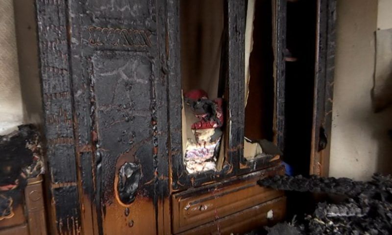 Последствия пожара устраняют жители таунхаусов в Пашковском микрорайоне Краснодара