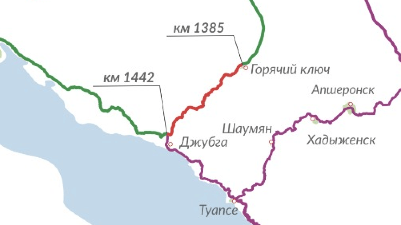 С 28 апреля ограничат движение грузовиков по выходным дням на трассе от  Горячего Ключа до Джубги - 17 апреля, 2023 Все новости, Общество «Кубань 24»