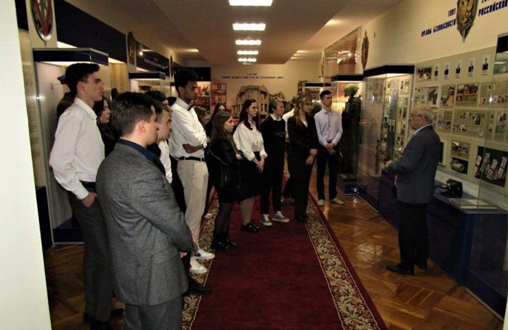 В музее на базе УФСБ России по Краснодарскому краю проводят экскурсии для студентов