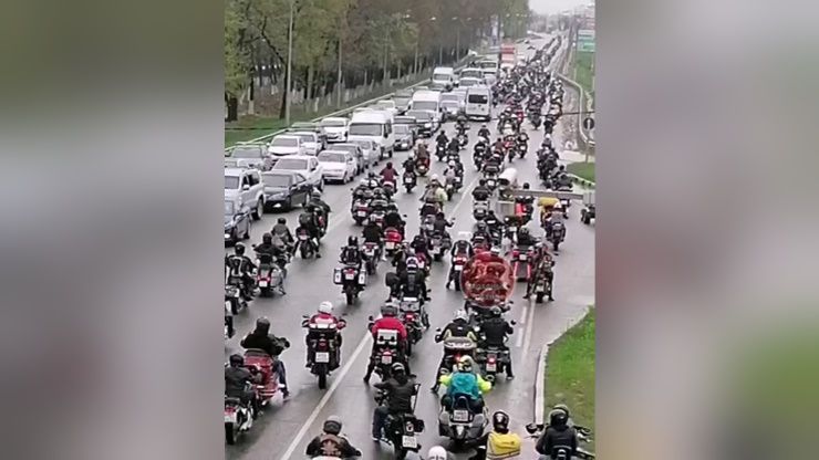 Мотосезон стартовал: около 3 тыс. мотоциклов проехали колонной по Краснодару