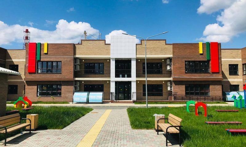 Строительство детского сада на 350 мест закончили в Краснодаре