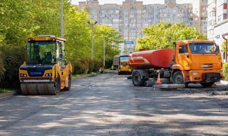 Новое дорожное покрытие на Платановом Бульваре в Краснодаре появится до конца июня