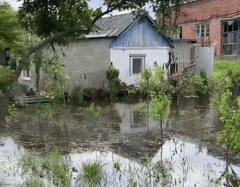 В Лабинском районе подтопленными остаются 34 придомовые территории