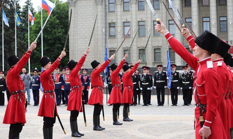 Лучший казачий кадетский корпус России определили в Краснодаре