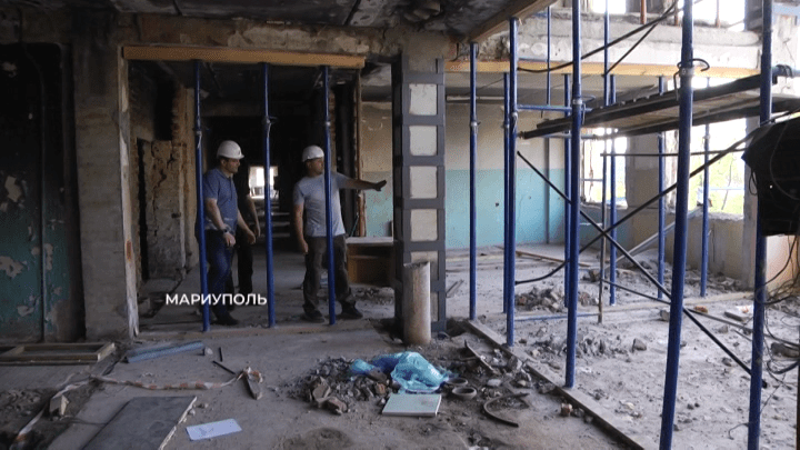 Более 500 строителей из Сочи задействовали в восстановлении Мариуполя
