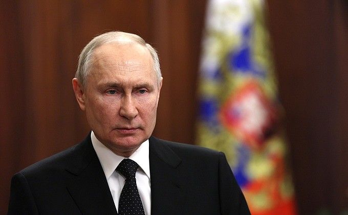 Путин: мы столкнулись с предательством, непомерные амбиции привели к измене России. Видео