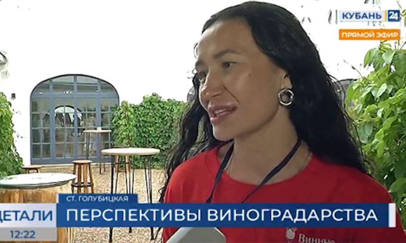 Анна Бучацкая: развитию отрасли виноградарства в Краснодарском крае уделяют особое внимание