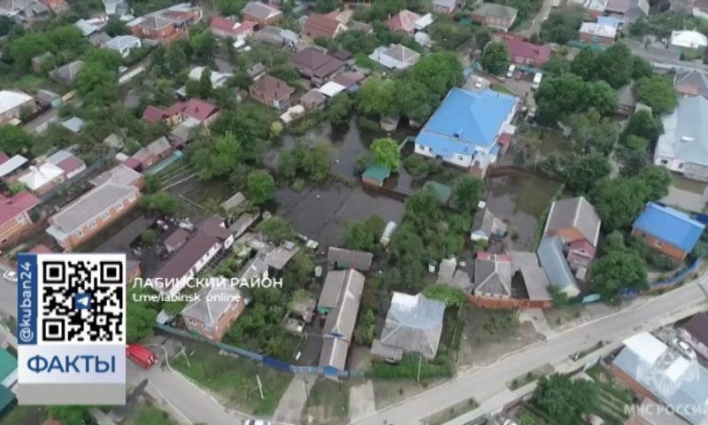 В Лабинском районе оценочные комиссии составили более 800 актов о порче имущества из-за подтопления