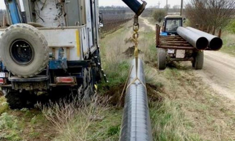 Участок магистрального водовода заменили в Темрюкском районе