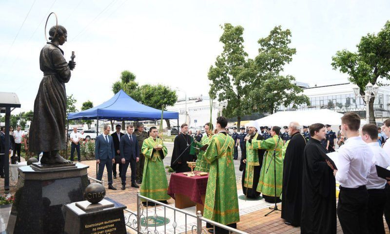 В Краснодаре открыли памятник святому Иоанну Русскому