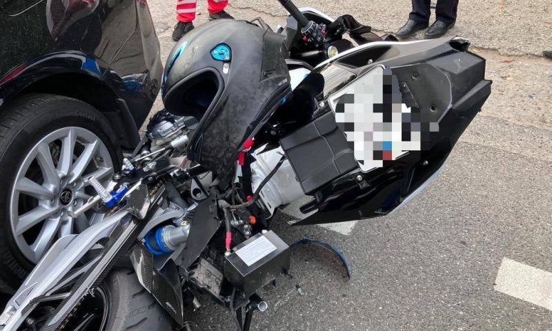 Мотоциклист погиб после столкновения с иномаркой в Сочи