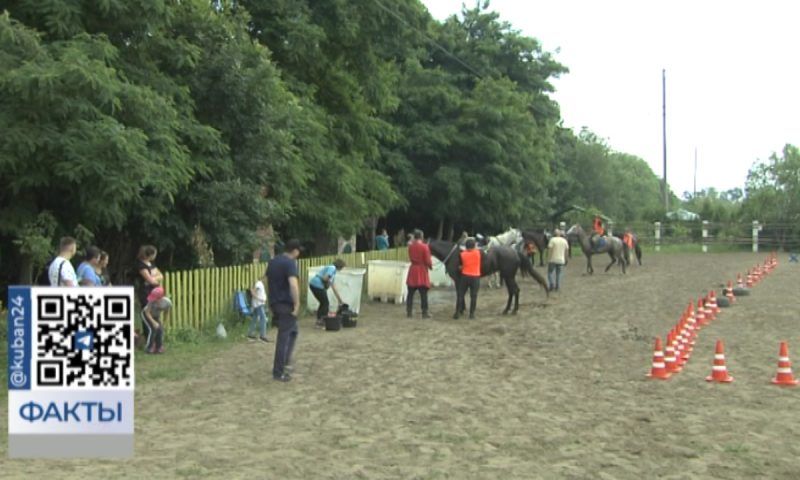 Первый конный марафон за Летний кубок «Георгиевской сотни» провели в Краснодаре