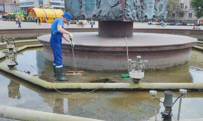 Неотложный ремонт: фонтаны временно отключили в Новороссийске