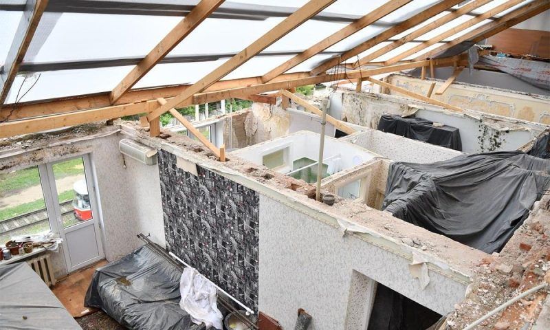 Восстановительные работы начались в пострадавшей от хлопка газа многоэтажке в Краснодаре