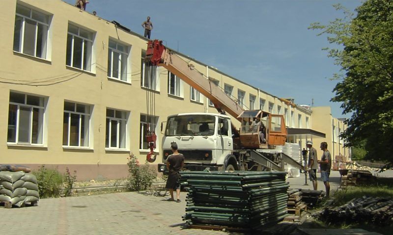 Краснодарский край отремонтирует соцобъекты в Херсонской области: как идут работы в школе Геническа