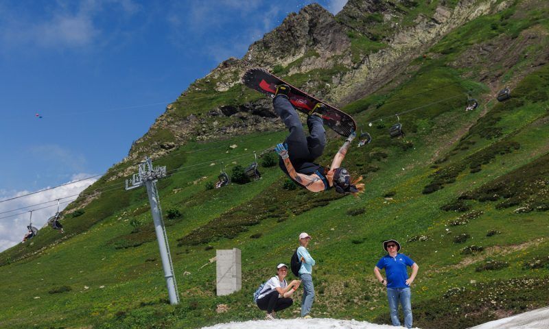 Летние активности для туристов на Красной Поляне в горах Сочи. Фоторепортаж