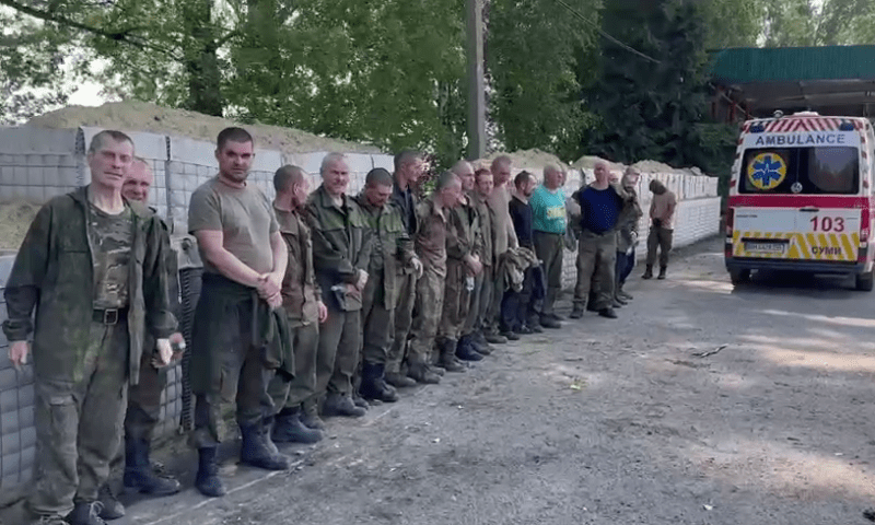 Россия вернула из украинского плена 45 военных