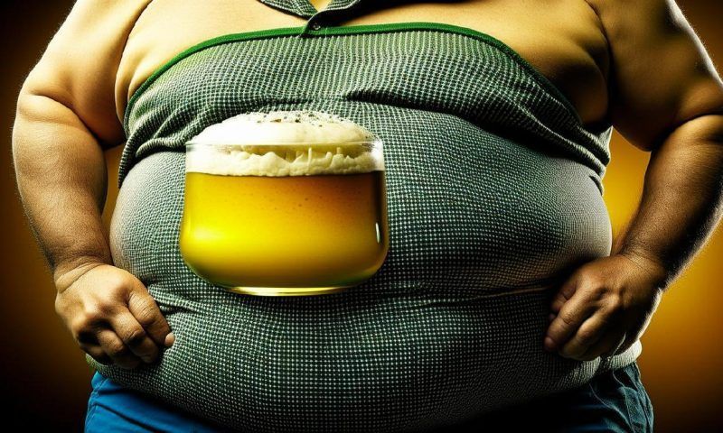 Правда ли что от пива растет живот