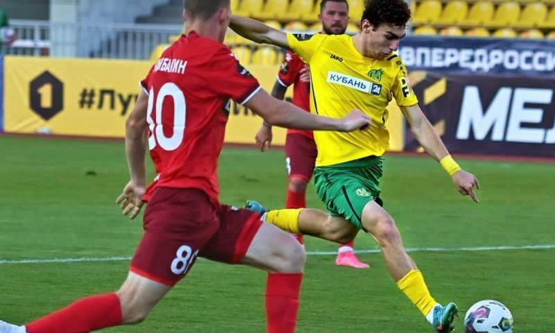 ПФК «Кубань» уступил «Енисею» в стартовом матче сезона Первой лиги
