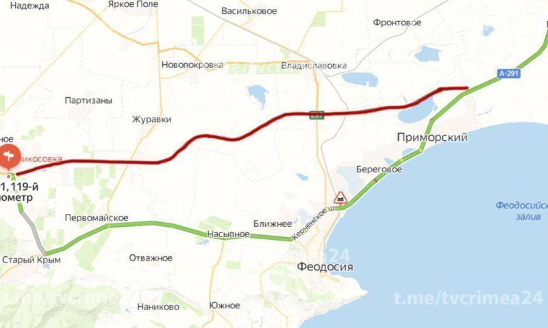 Пожар на полигоне в Крыму: для пересекающих Крымский мост разработан новый маршрут