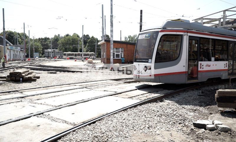 В Краснодаре стартовал финальный этап модернизации трамвайного узла на улицах Московской и Красных зорь