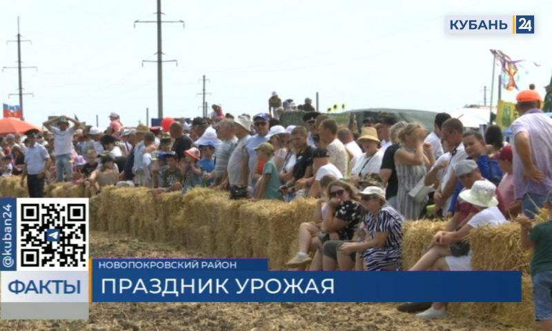 День урожая второй год подряд отпраздновали скачками в Новопокровском районе