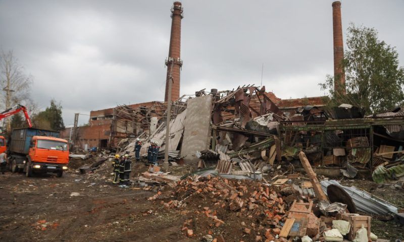 Число пострадавших при взрыве на заводе в Сергиевом Посаде увеличилось до 60 человек, еще 8 пропали без вести