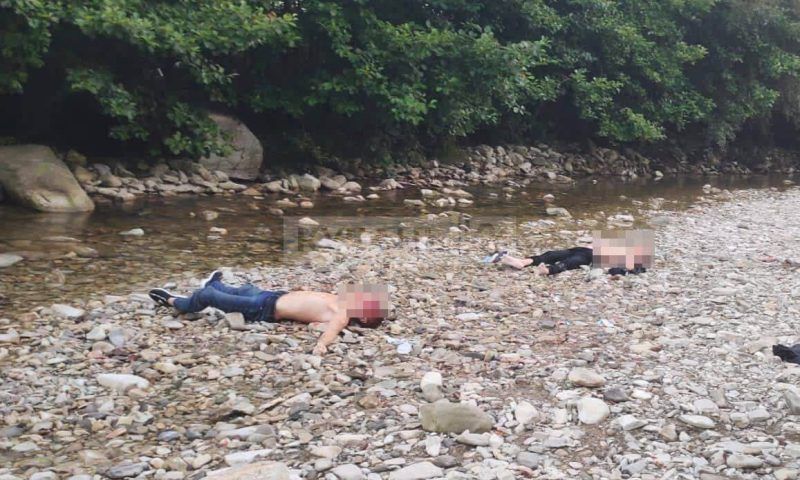 Двух мужчин забили насмерть на берегу реки Дедеркой в Туапсинском районе