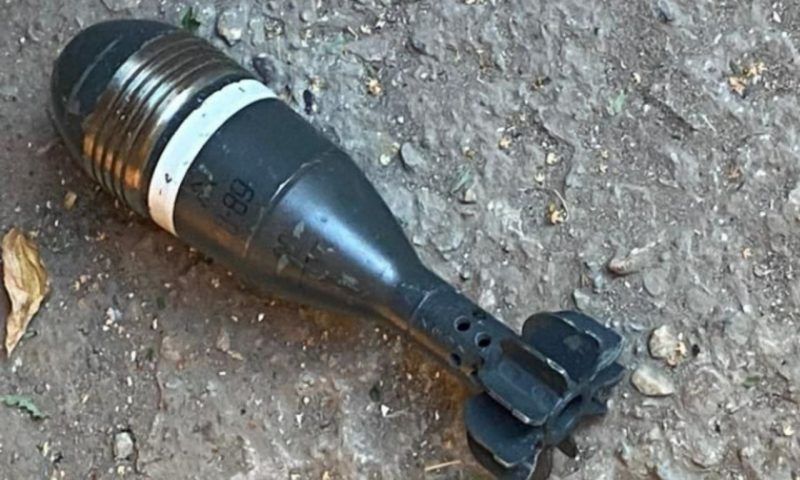Боеприпас без взрывателя нашли около мусорного контейнера в Краснодаре