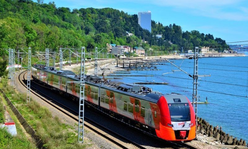 РЖД организовали отправление поездов из Сочи с трех станций Лазаревского района