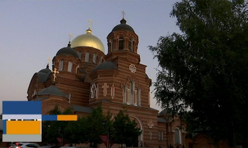 Мощи Георгия Победоносца доставили в Свято-Екатерининский собор Краснодара