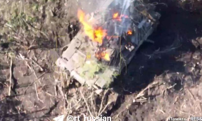 Российский оператор беспилотников уничтожил танк ВСУ, пока искал свой дрон