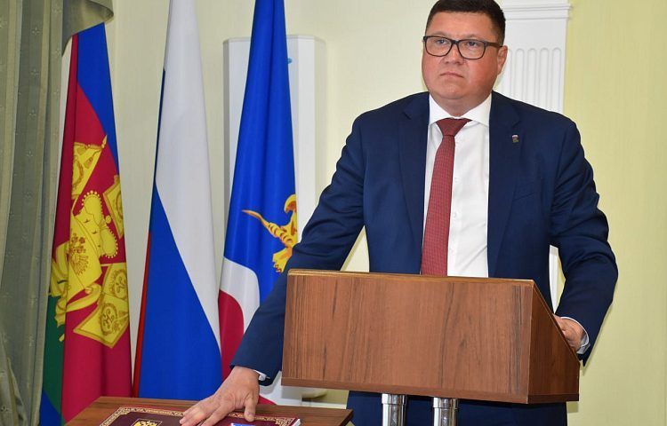 Андрей Палий снова вступил в должность главы Тимашевского района