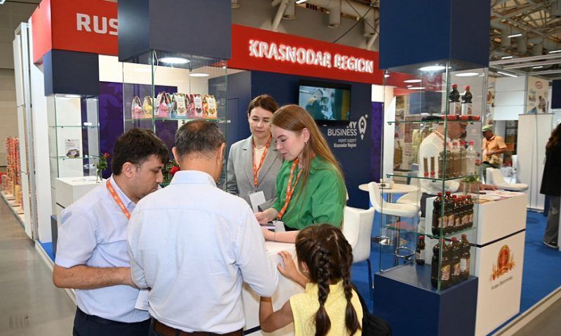 Предприятия Кубани представили продукцию на продовольственной выставке в Турции